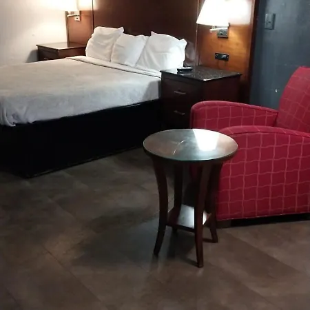 Queen Bed Hotel Suite 217